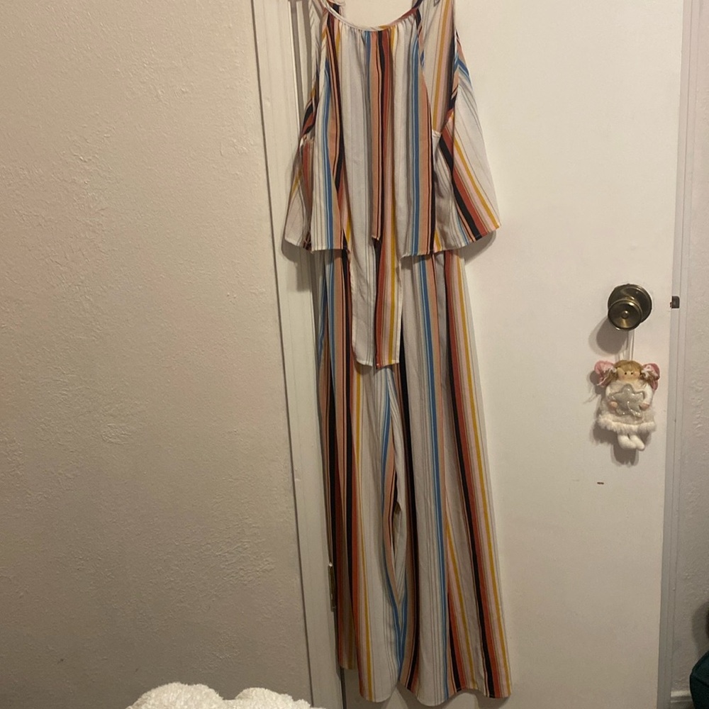 Multi-colored women’s romper
